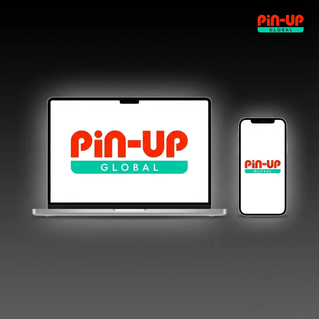 Pin-Up official website header featuring an intuitive navigation bar for Sports, Casino, and Live games.