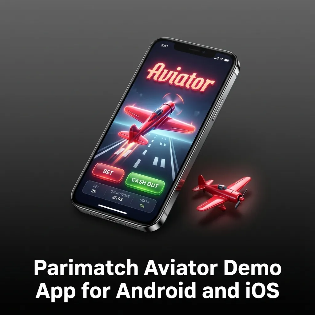 Download Parimatch Aviator demo app on Android and iOS devices.