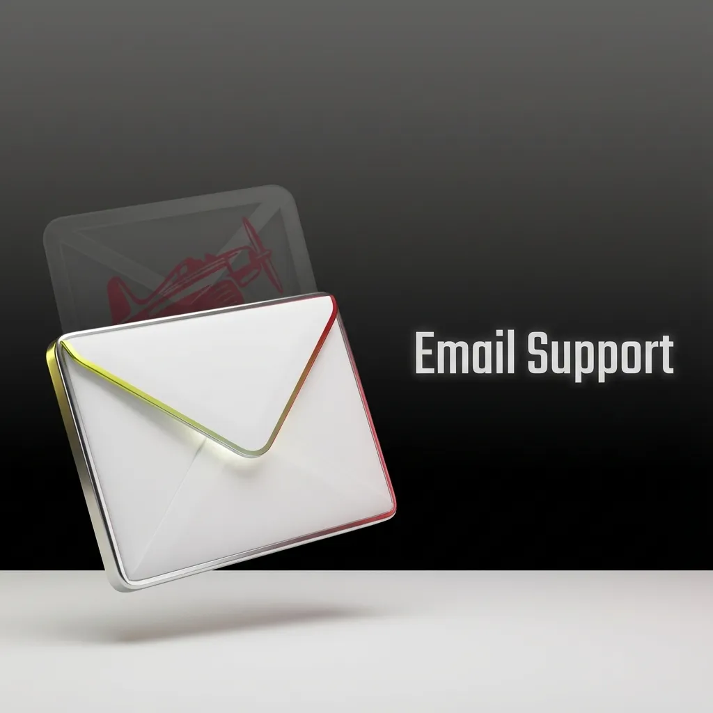 Email support option for detailed inquiries and document verification.