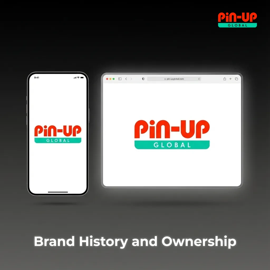 Pin-Up company history, ownership, and Curacao license details.