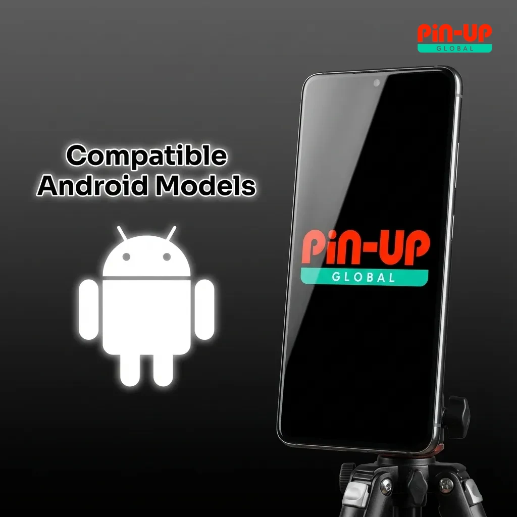 List of compatible Android smartphones including Samsung, Xiaomi, OnePlus, Realme, Vivo, and Google Pixel.