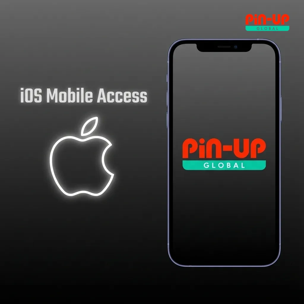 Adding the Pin-Up mobile website to an iPhone home screen via Safari.