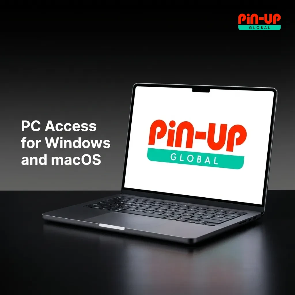 Pin-Up betting site displayed in a web browser on a desktop computer.