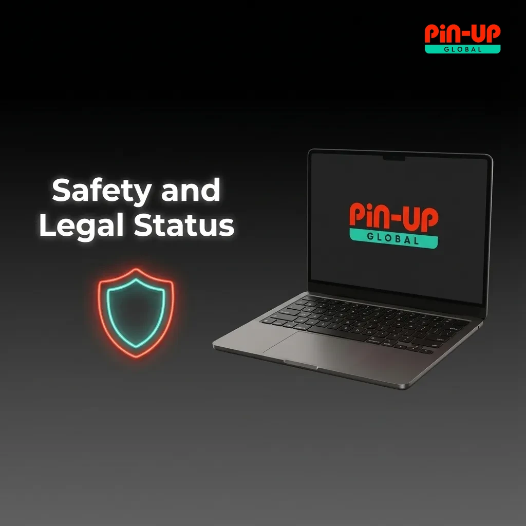 Pin-Up platform security features including Curacao license and SSL encryption.