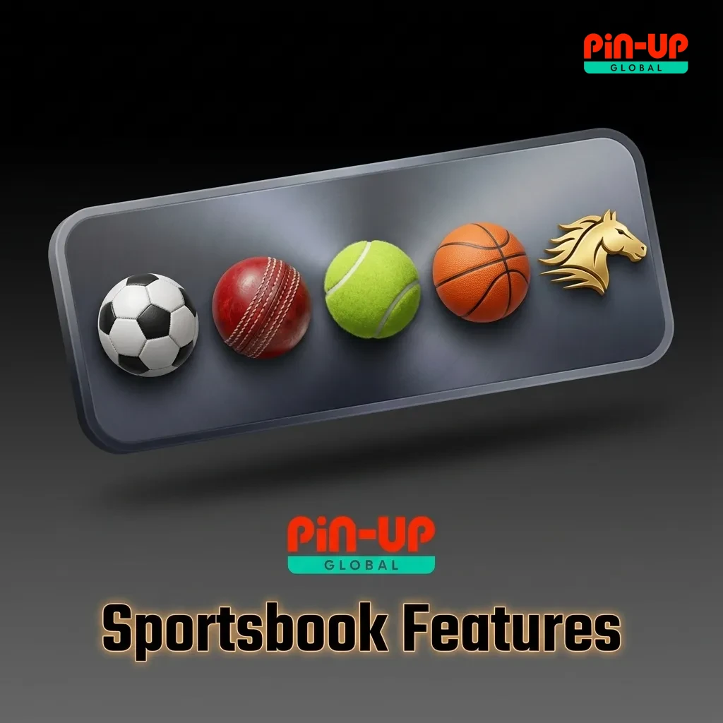 Sportsbook betting options featuring Cricket, Kabaddi, Football, and other popular sports.