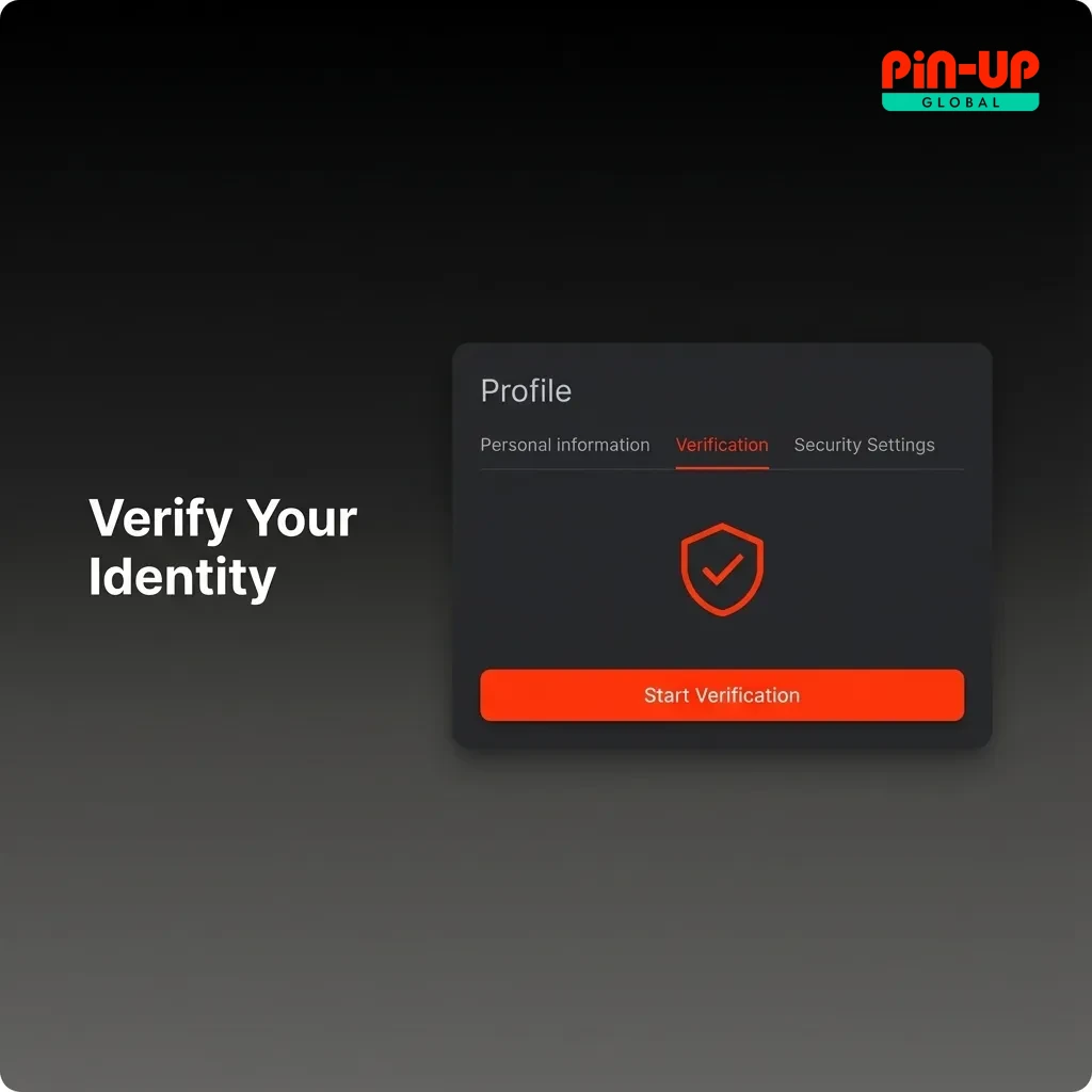 Account verification steps including ID upload, selfie check, and address proof.