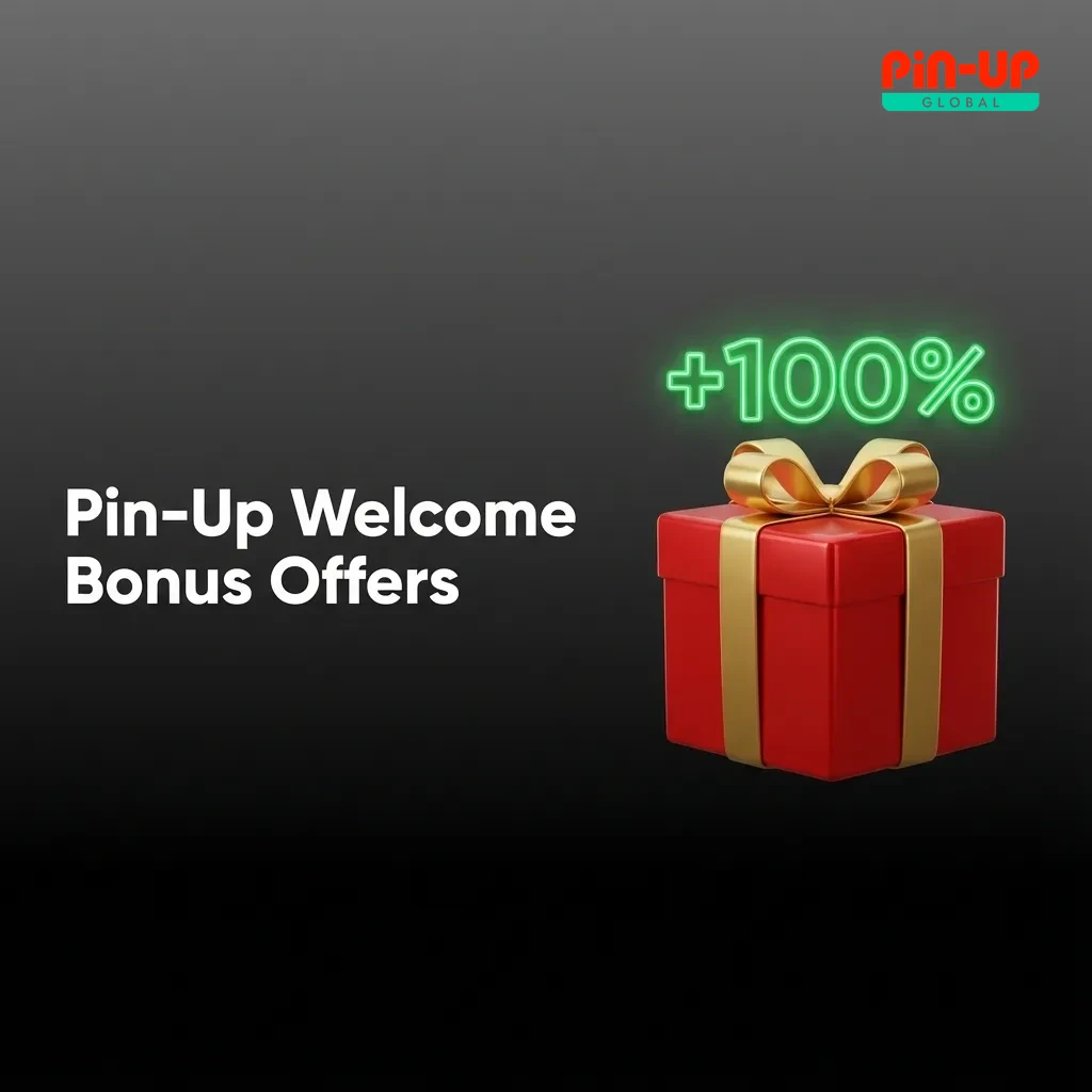 Pin-Up welcome bonus offers 125% up to INR 25,000 and 250 free spins for sports and casino.