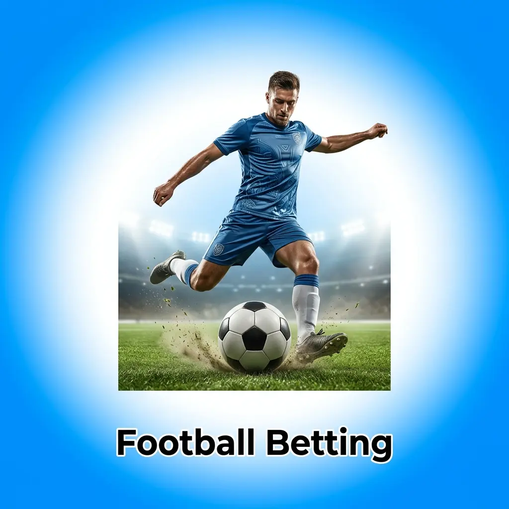 Football betting markets covering Premier League, Champions League, La Liga and ISL with pre-match and live in-play options