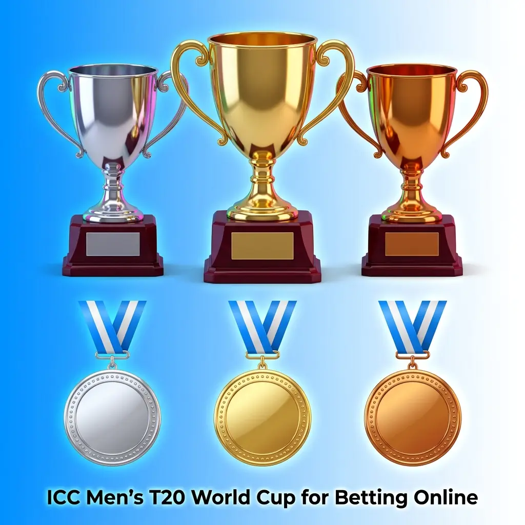 ICC Men's T20 World Cup 2026 betting guide showing live markets, odds, and top platforms BC Game and Helabet
