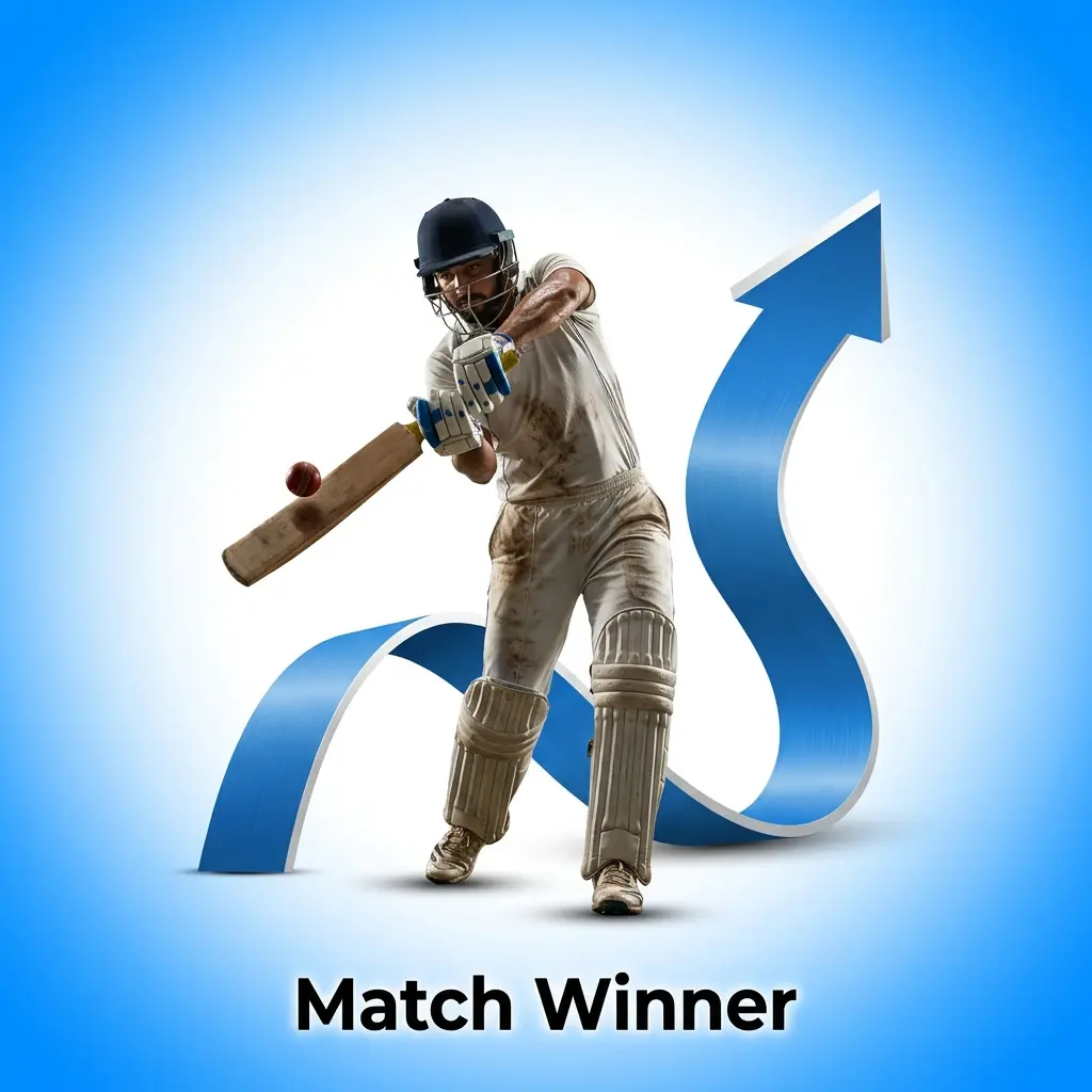 Cricket match winner betting market in India with IPL home team stats and top platforms 1win and Betwinner