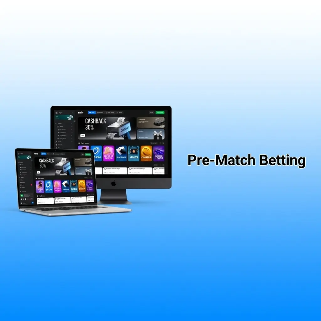 Bettor reviewing pre-match odds on screen across cricket, football and 40+ sports up to 7 days before kick-off