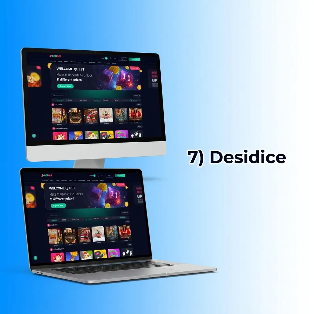 Desidice betting site homepage featuring cricket markets and INR payment options for Indian bettors