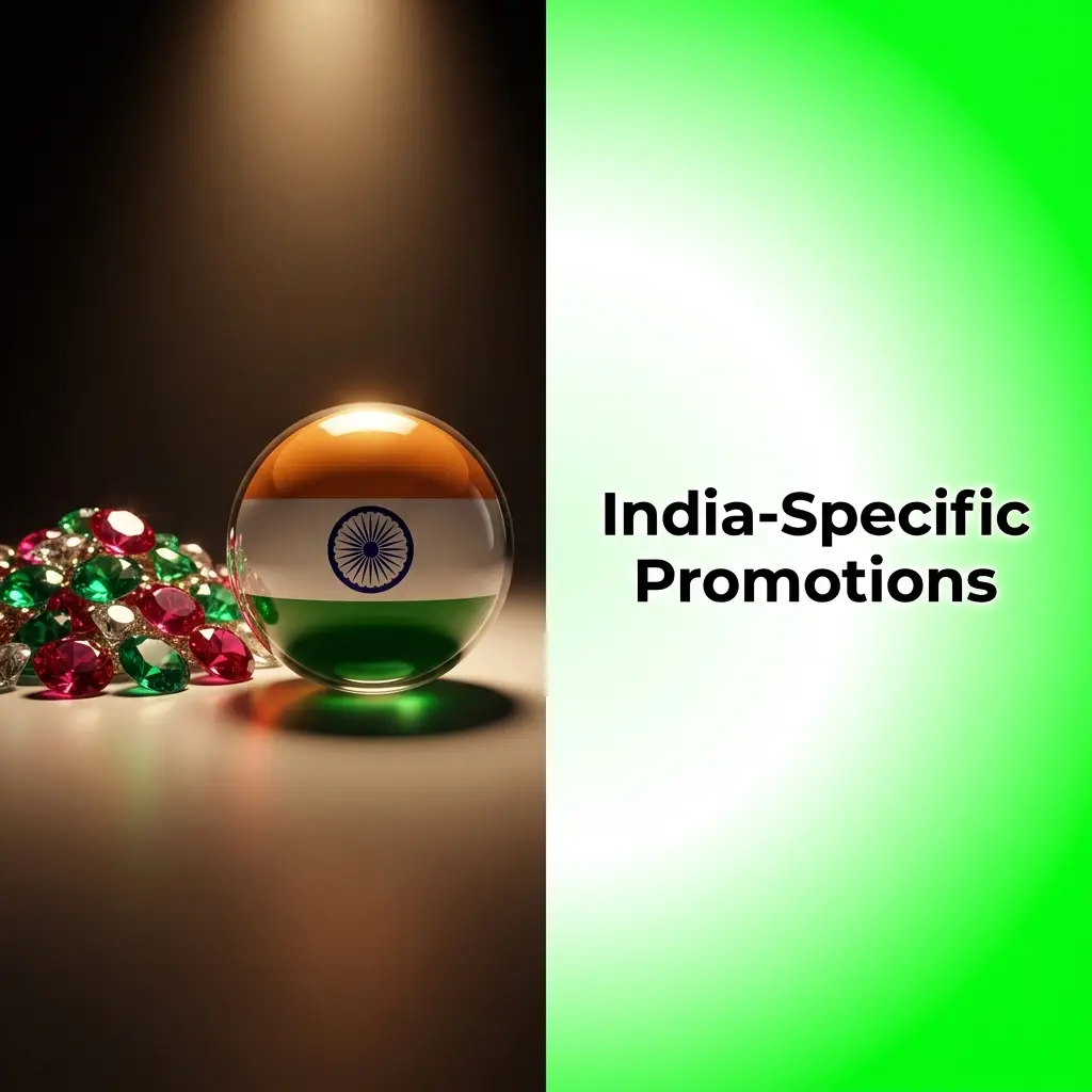 BC Game India-specific promotions featuring cricket IPL offers, Teen Patti, Andar Bahar, UPI and crypto deposits